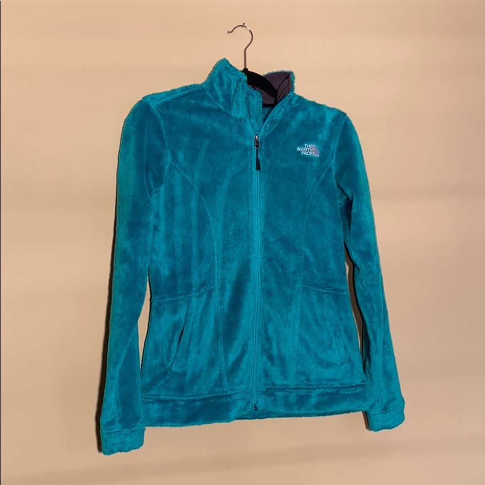 North Face Osito Kelly green jacket